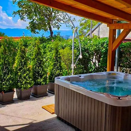 Casa Matea With Pool, Jacuzzi, Sauna & Garden In A Green Oasis, Kvarner